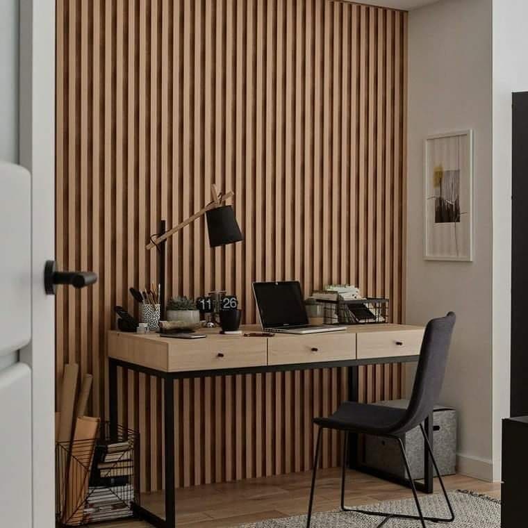 Services de pose de parquet, papier peint et habillage mural en bois à Agadir