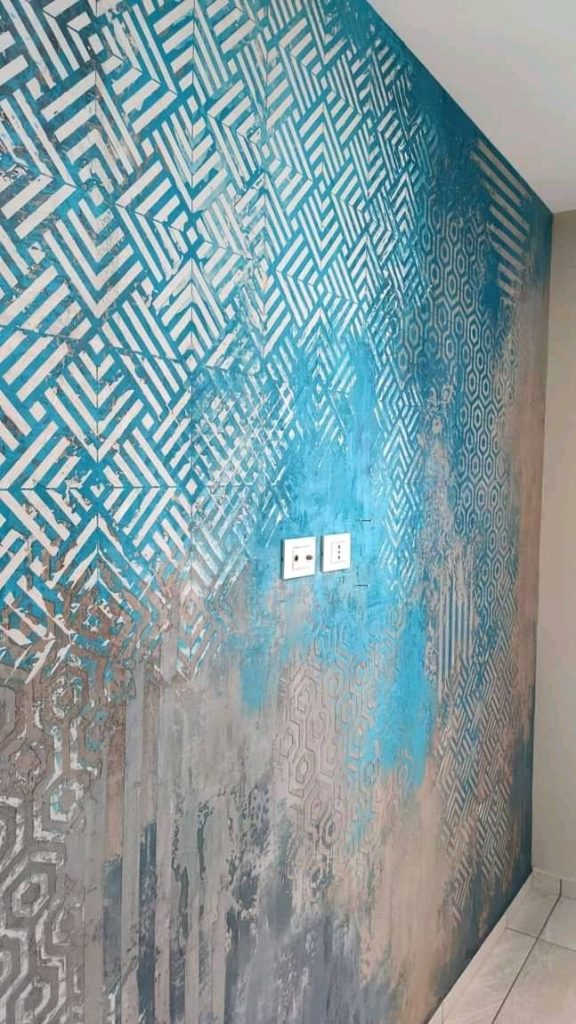 Peinture murale artistique à Tétouan