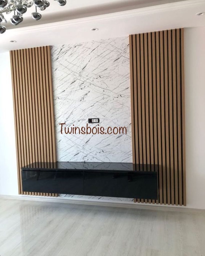 Habillage Mural en Bois à Marrakech