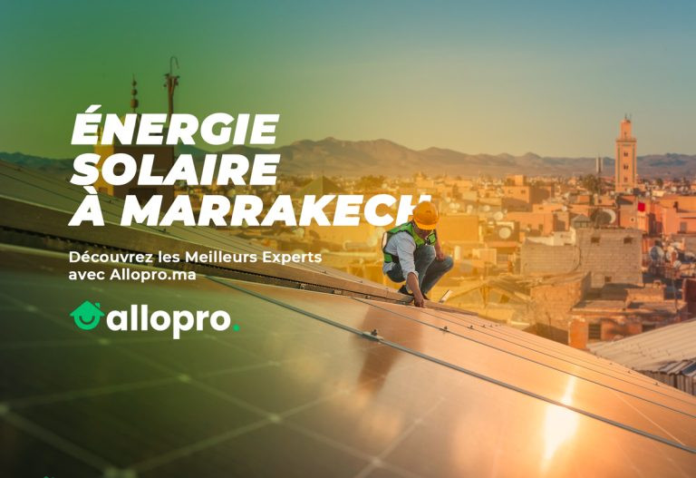 énergie solaire Marrakech